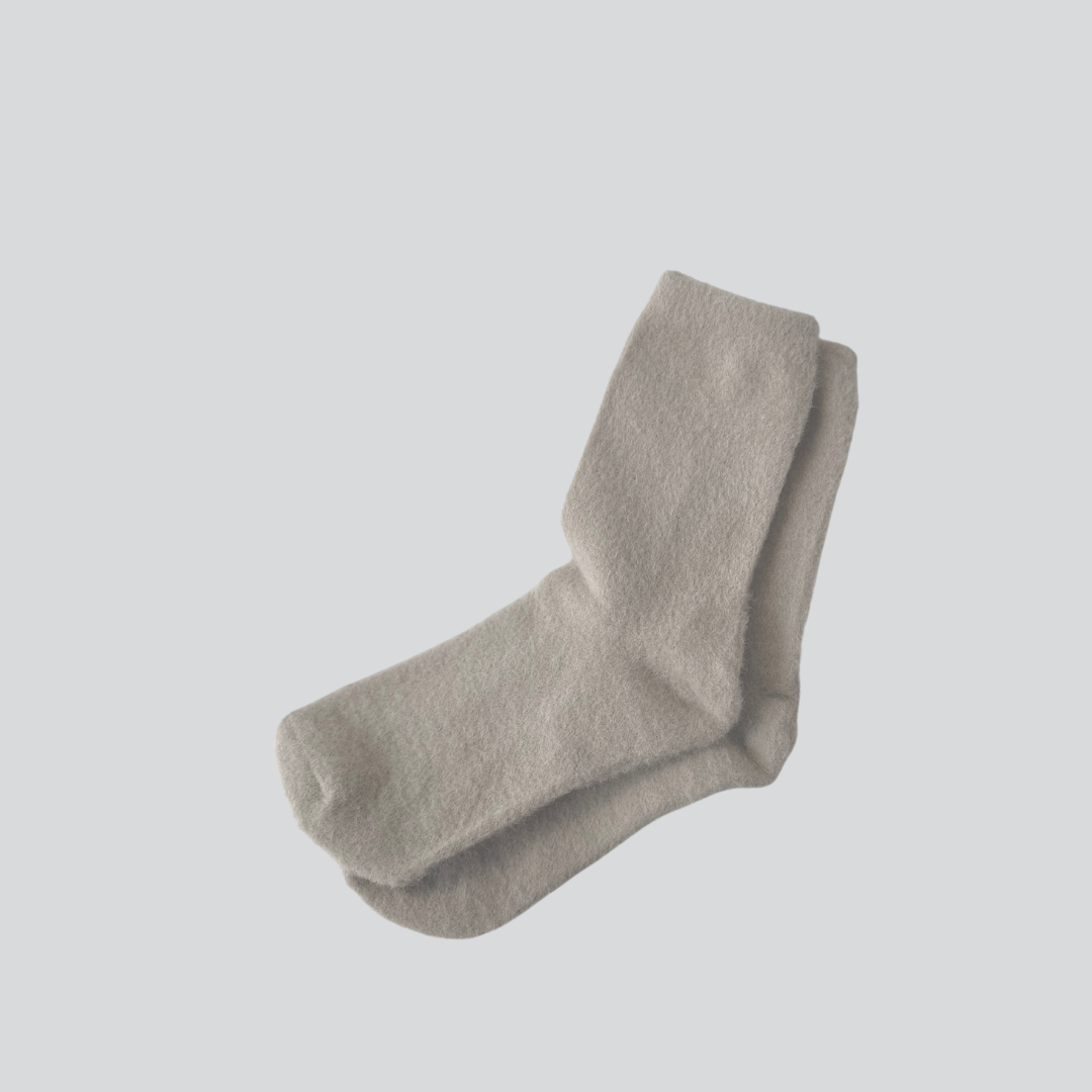 Grey woman socks