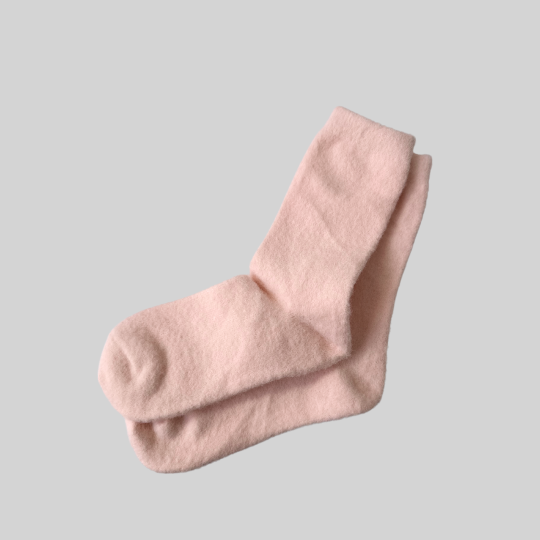 Pink woman socks