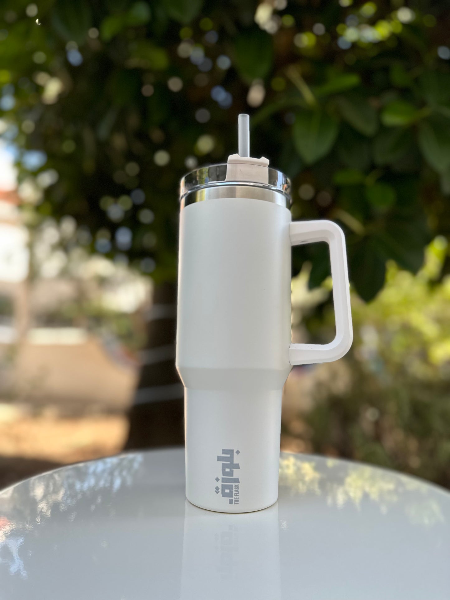 white Flask 1200ml