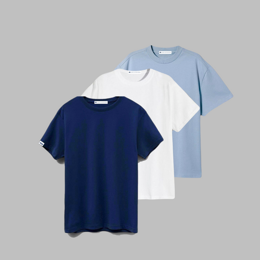 3 Packs Woman Short sleeve T-shirts.